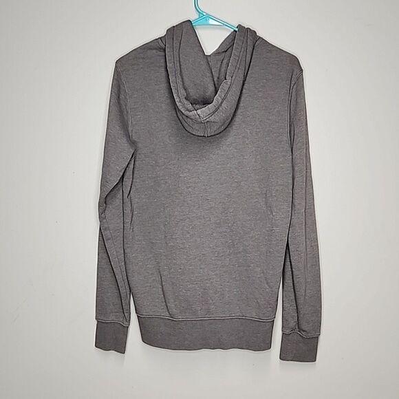 THE NORTH FACE MEN'S FULL ZIP PATCHES HOODIE Gray MENS S SMALL A3MCB - Picture 2 of 7